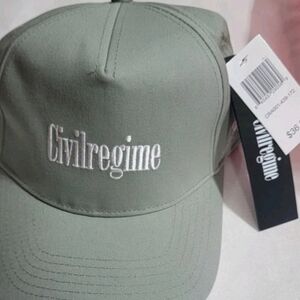 Civil Regime Sage Green Baseball Cap